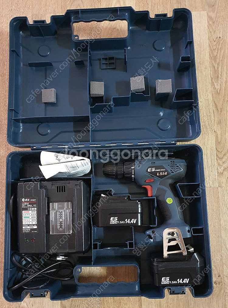 ES 충전드라이버 드릴 L514 팝니다--1