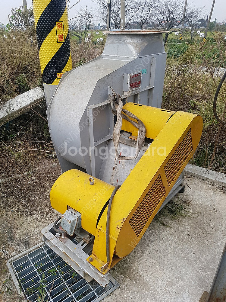 [중고] 7.5마력 올스테인레스 송풍기 스탠 380V ...--0