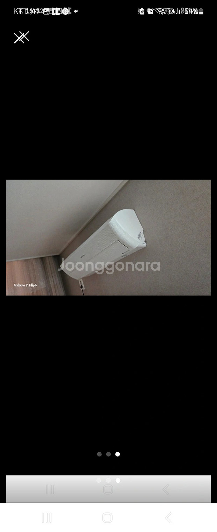 삼성 무풍 에어컨 투인원--1