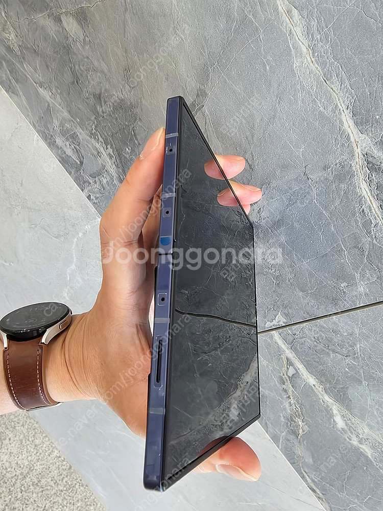 갤럭시 z폴드6 네이비 256gb 자급제 올갈이제품--4