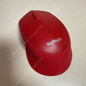 로지텍 m280 무선 마우스 레드 새상품
