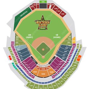 7월12일(토) KBO 올스타 1루 내야지정석B 415블럭 2연석
