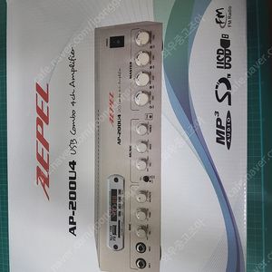 ap-200u4 엠프 앰프 4채널 신형 팝니다 리모컨포함 스피커있음 6ea 14만