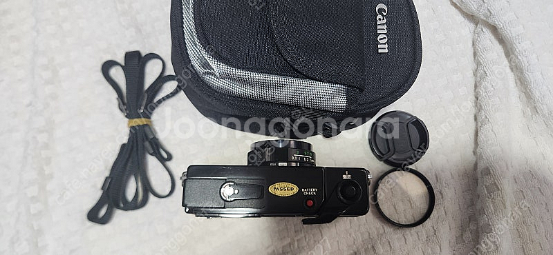 캐논A35F, 캐논렌즈40/1:2.8, 필터, 캡, 스...--0
