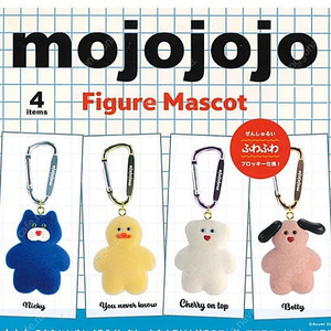mojojojo 모조조조 일본가챠 피규어 카라비너 키링 세트 (박스만 개봉)