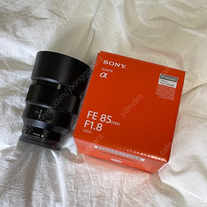 소니 fe85.8 렌즈 판매 (85mm f1.8)