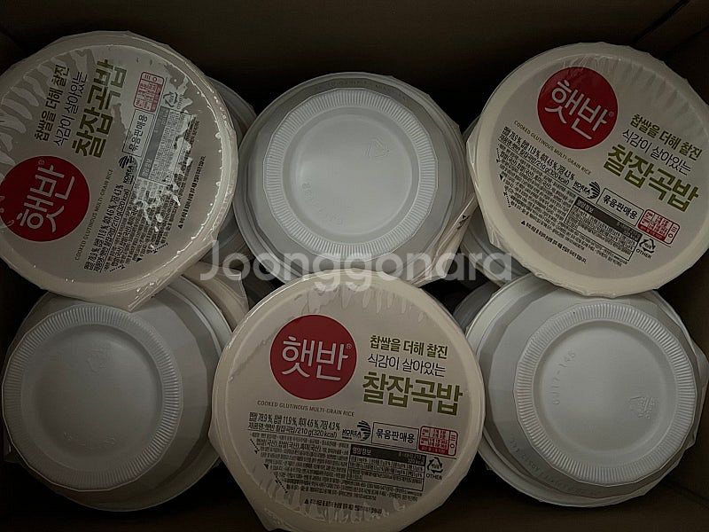 햇반 찰잡곡밥 210g 12개--0