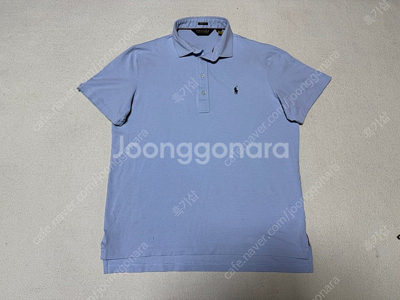 폴로 랄프로렌 여름용 피케 반팔 티셔츠 남성용 110사...--0