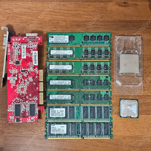 컴퓨터 부품 일괄 팝니다 내용필 (q9500+gt740+8g램, cpu, 그래픽카드 등)