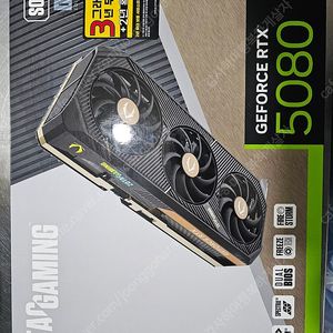 ZOTAC RTX 5080 SOLID OC 솔리드 오씨 미개봉