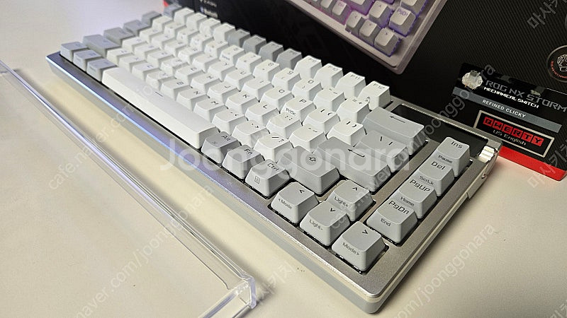 ROG AZOTH NX 화이트 PBT STORM 청축+...--4