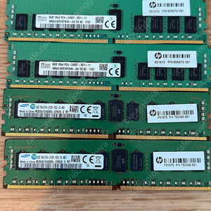Ddr4 ecc램 4개 일괄