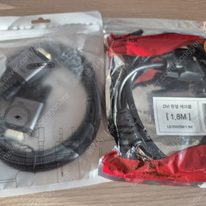 VGA 케이블 DVI 듀얼 케이블 일괄