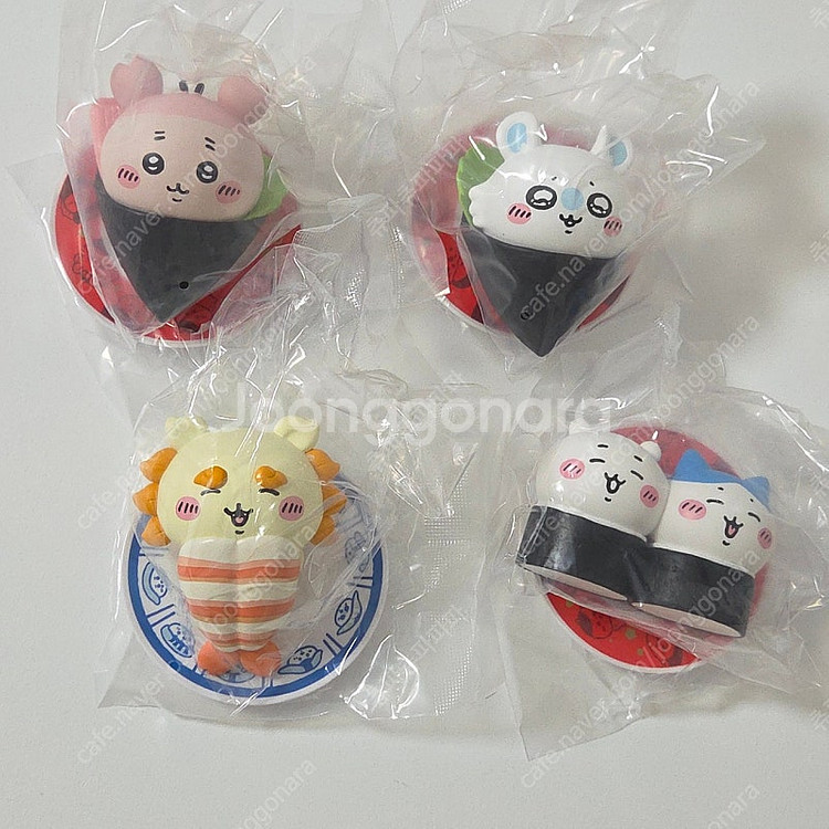 치이카와 스시 피규어 모몽가 카니 시사 하치와레--0