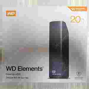 WD Elements Desktop 20TB 외장하드 미개봉 새제품 팝니다.