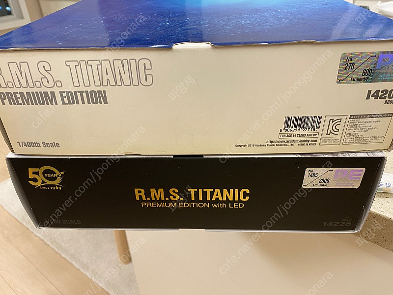 타이타닉 프라모델 50주년--2