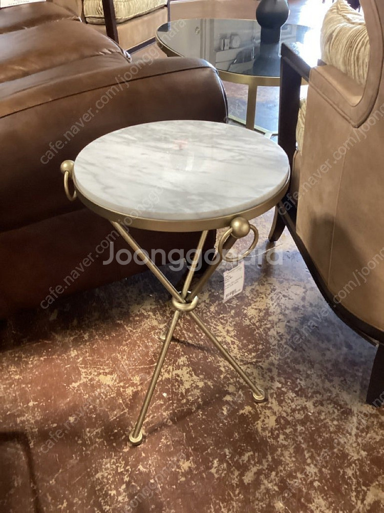포터리반 대리석 사이드 테이블 pottery Barn--0