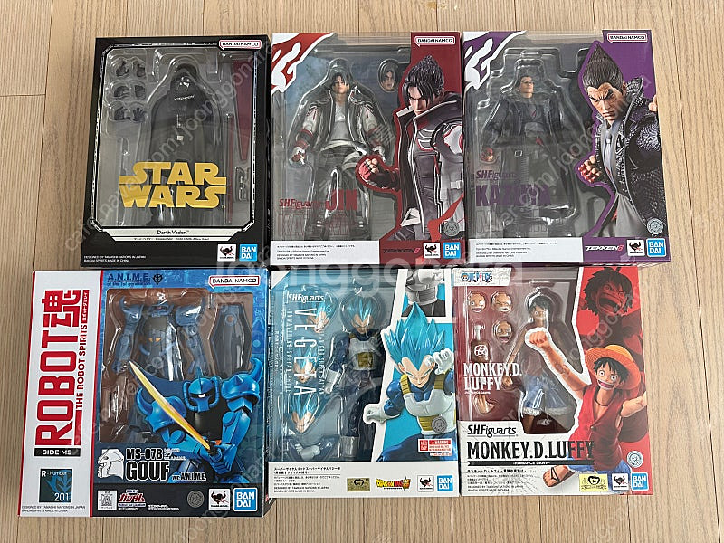 SHF 피규아츠 (철권,스타워즈,건담,드래곤볼,원피스)...--0