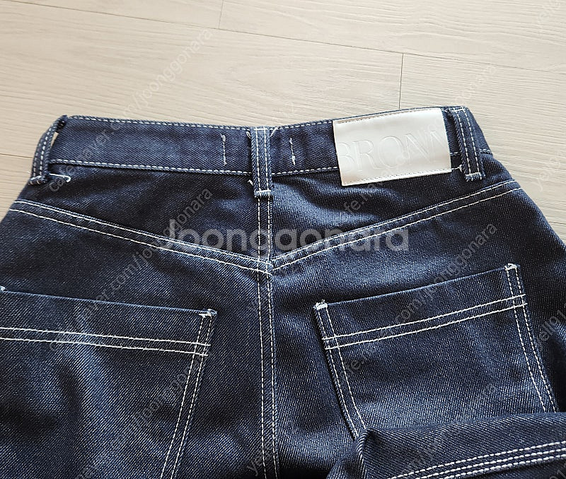 브론 bronn 논페이드 진청 와이드 청바지 // 코스...--1