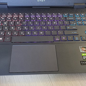 hp 오멘15 게이밍노트북 (amd4800h,16램,rtx2060,ssd512)