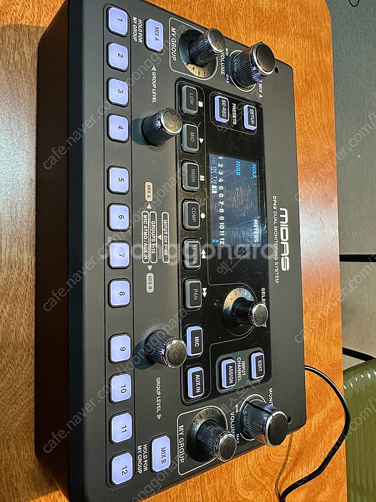 Midas DP48 인이어 모니터링--2
