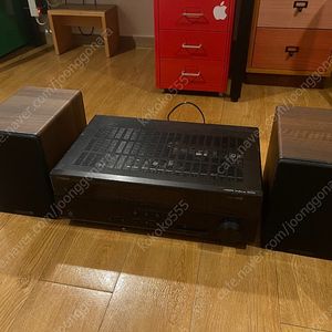 야마하 AV 리시버 RX-V377 + 캠브리지오디오 북쉘프스피커 S30 + GoldFlex-2 케이블