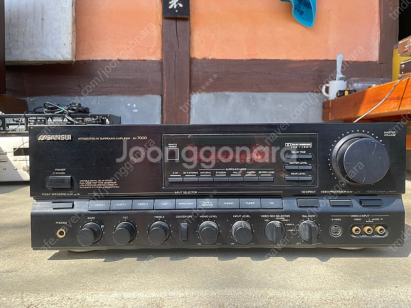 산수이 av-7000 앰프, 데논 튜너 TU-280--2