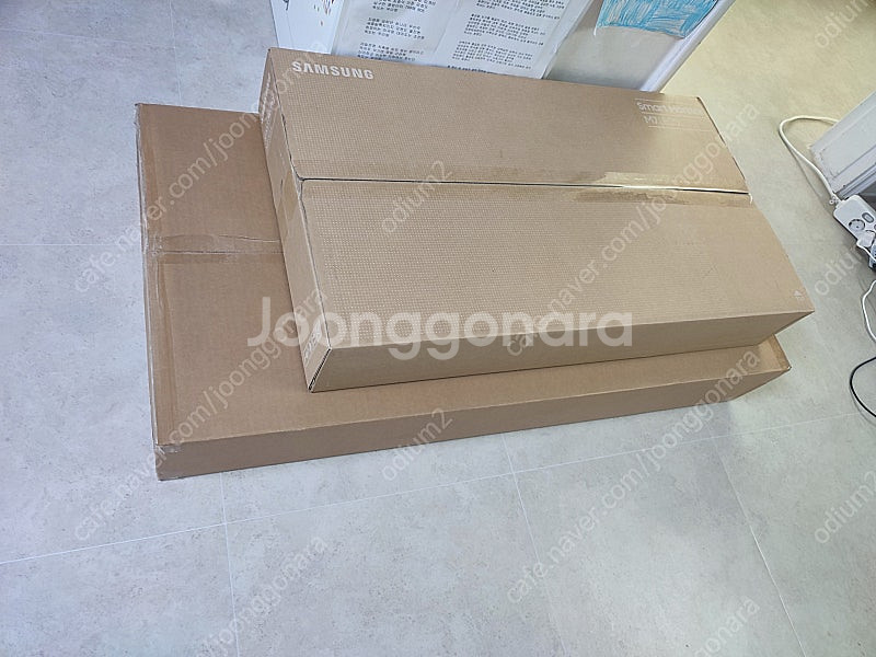 (미개봉) 삼성 삼탠바이미 M7 32인치 M7 화이트+...--2