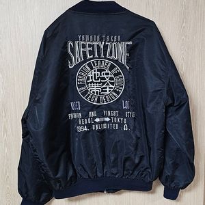 90's 안전지대 빈티지 봄버자켓