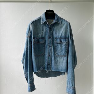 R13 알써틴 빈티지 데님 셔츠
