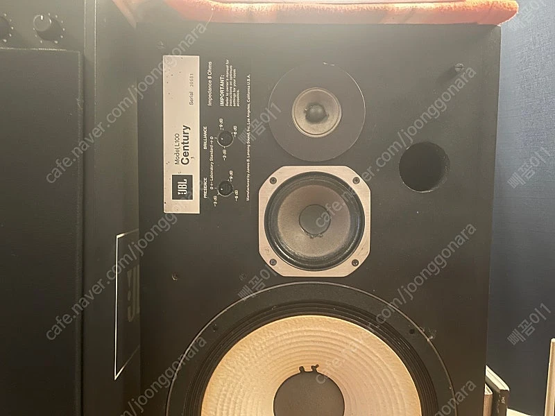 jbl l100 century 초기형 이미지
