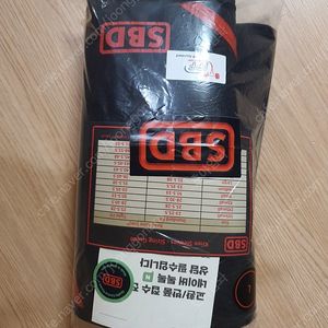 SBD 니슬리브 OG 7mm 무릎보호대 오리지널 L사이즈(실착1회)