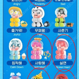 팝마트 피노젤리 오늘기분어때 리멘트 피규어