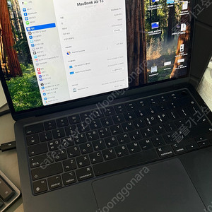 2024 맥북에어 13 M3 미드나이트 16GB 1TB