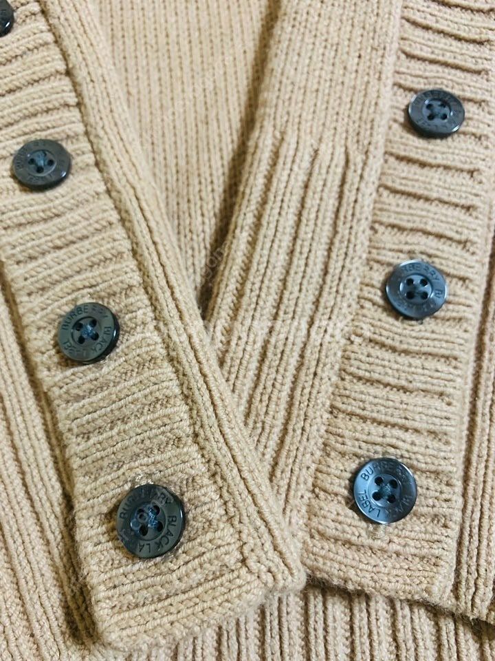BURBERRY 버버리 정품 클래식 베이지 카라 니트 ...--4
