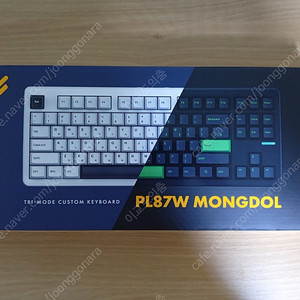 SPM PL87W 몽돌 유무선 기계식 키보드 화이트