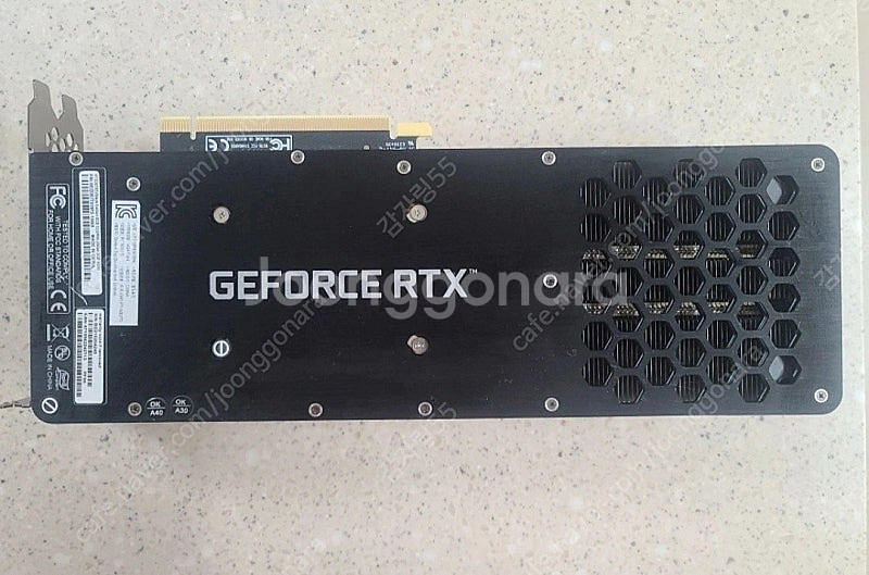 이엠텍 3070ti 그래픽카드--2