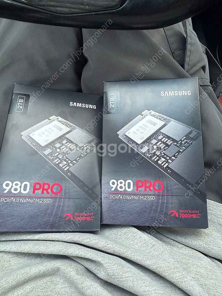 삼성980pro 2tb ssd 미개봉--0