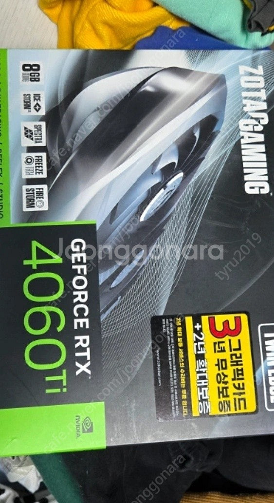 조텍 RTX 4060Ti Twin Edge--0
