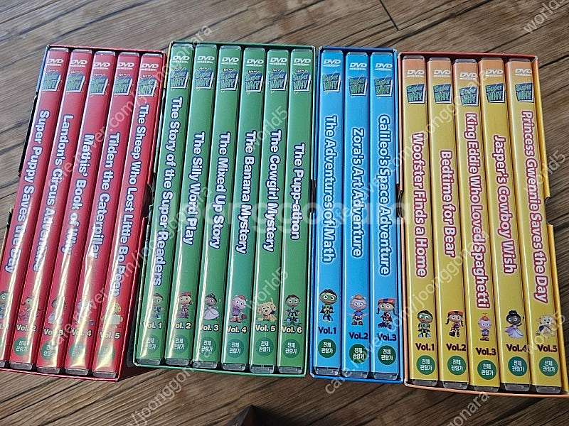 슈퍼와이 DVD 1,2,3,4집, 발명왕 에디슨의 비밀...--1