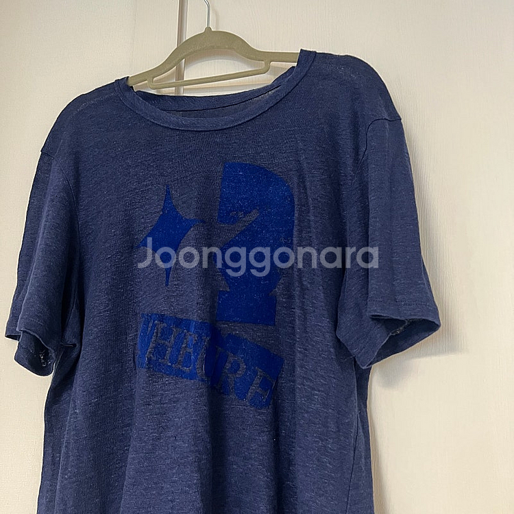 정품 타임 그래픽 린넨 티셔츠 택포4만--4