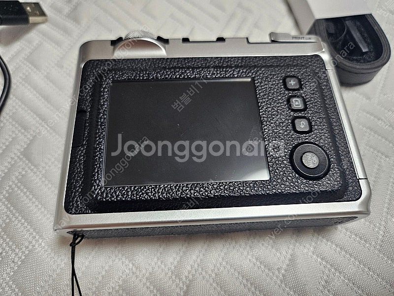 후지 인스탁스 미니에보(C타입) , 가죽케이스, 포토앨...--6