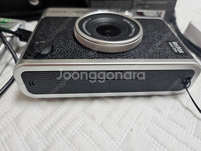 후지 인스탁스 미니에보(C타입) , 가죽케이스, 포토앨...--8