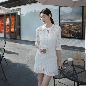 [새상품]라플라 제니퍼 니트 원피스 화이트