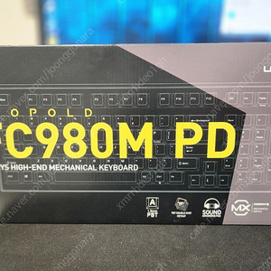 레오폴드 FC980M PD 키보드 갈축