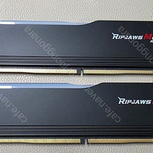 G.SKILL DDR5-6000 CL36 RIPJAWS M5 RGB 블랙 패키지 (32GB(16Gx2)) 서린 저품 판매 합니다
