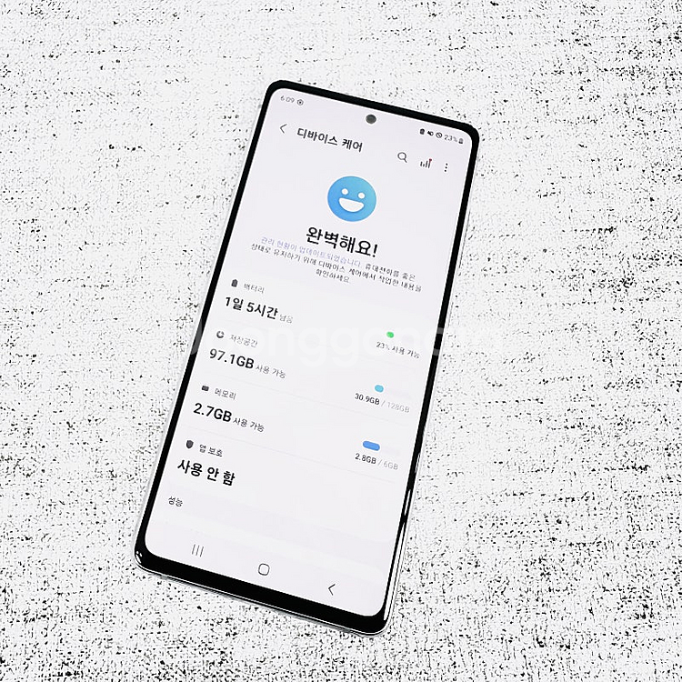 외관SSS급 무잔상 갤럭시 S20FE 화이트색상 128...--9
