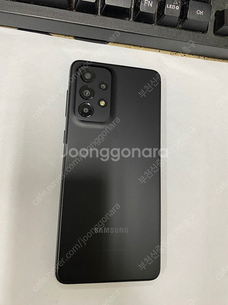 203342 SK 갤럭시A33 5G/LTE호환 블랙 외...--0