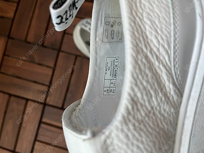 닥터마틴 메리제인 메이 화이트 샌들--2