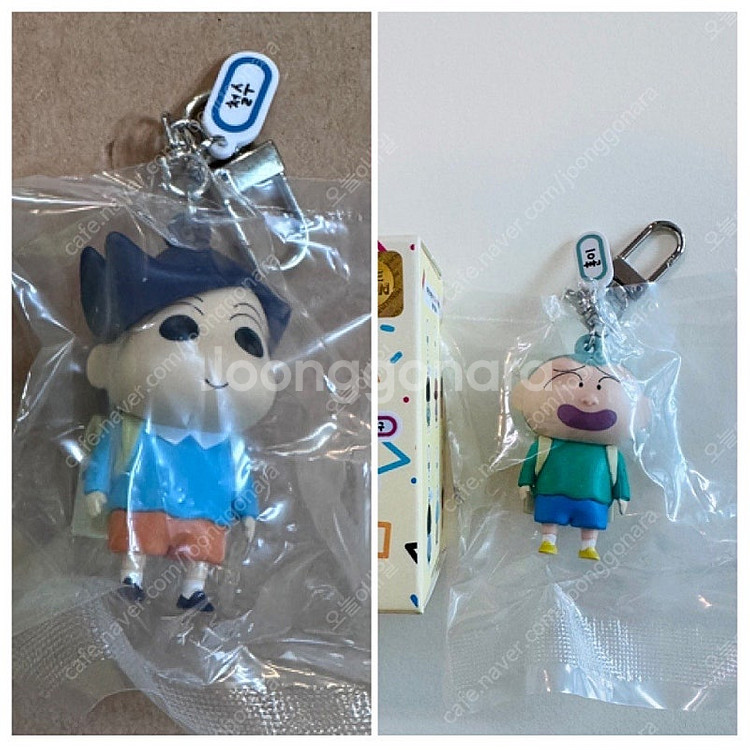 (1+1 / 2개 일괄) 짱구 떡잎 유치원 책가방 키링...--0